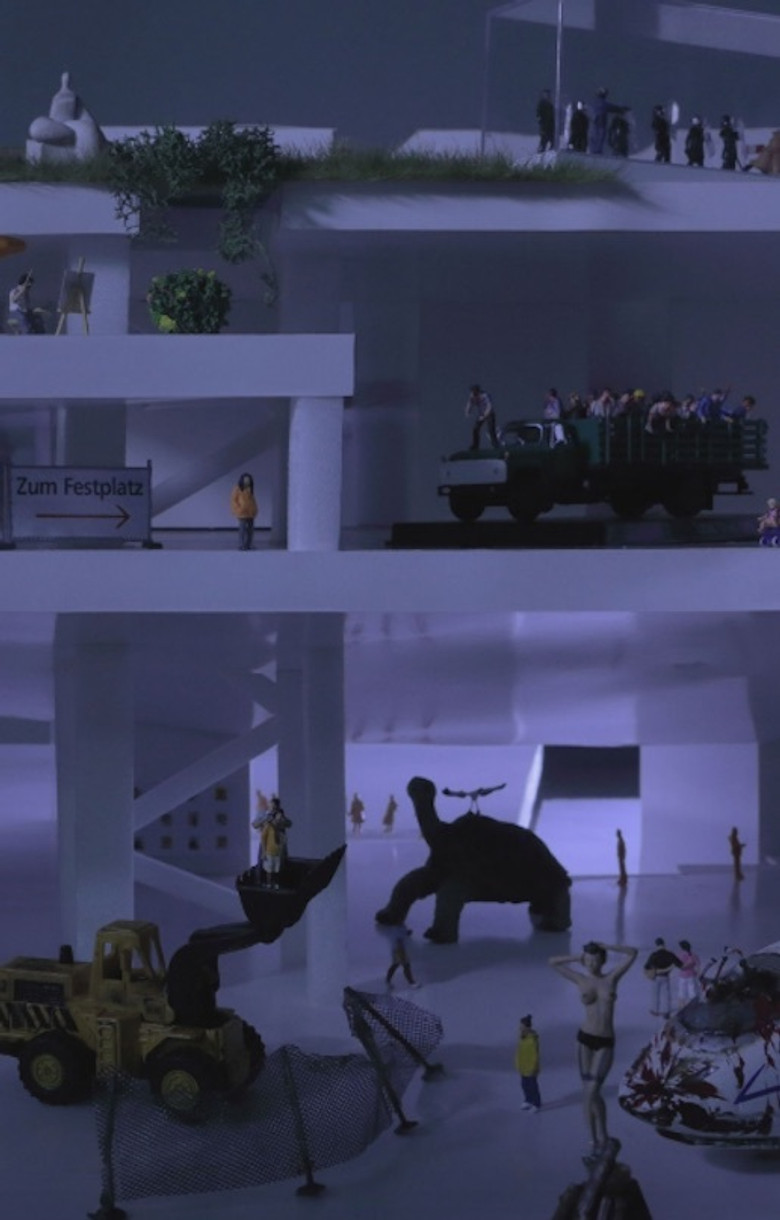 La Town poster background