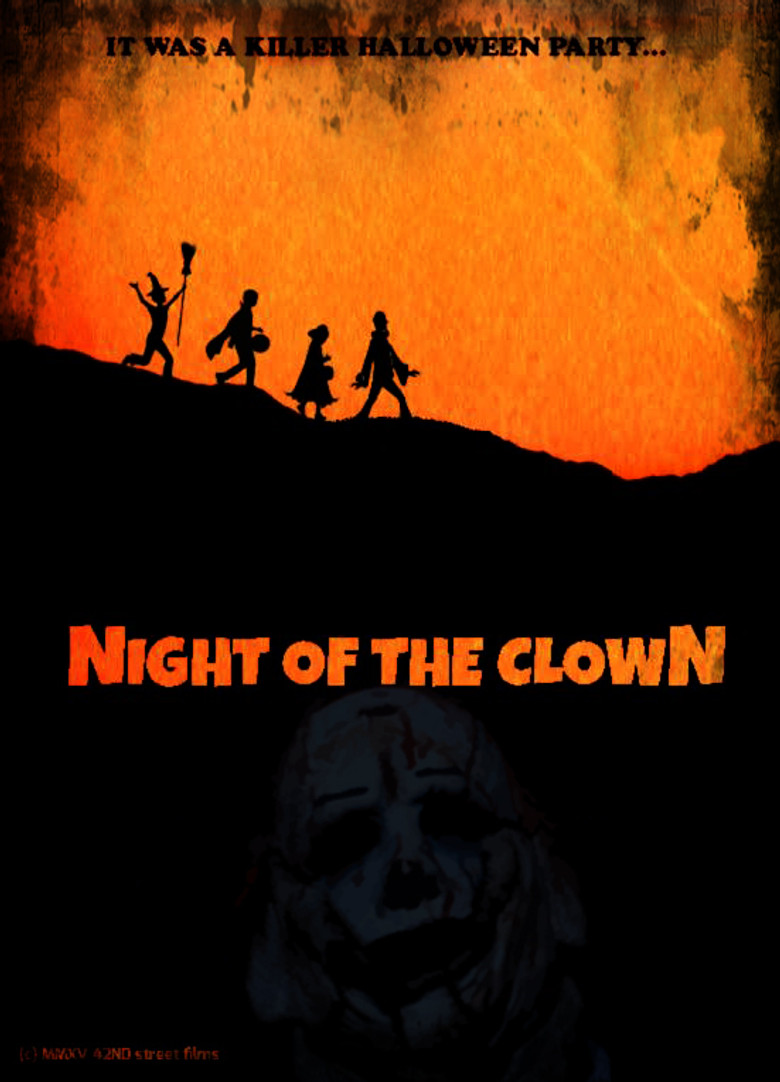 Night of the Clown poster background