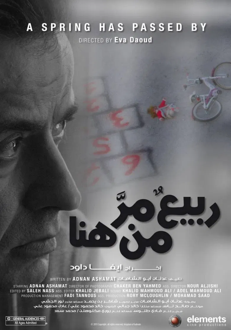 A Spring Has Passed By poster background