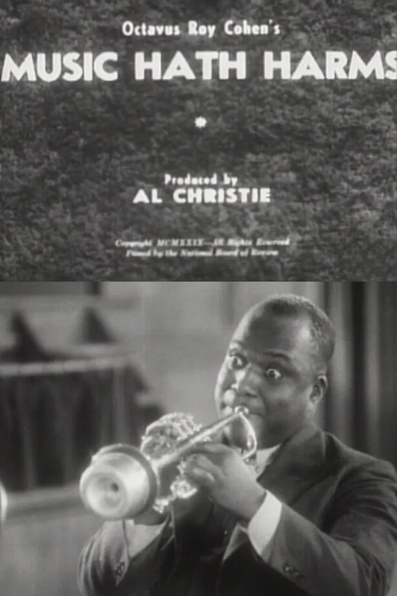 Music Hath Harms poster background