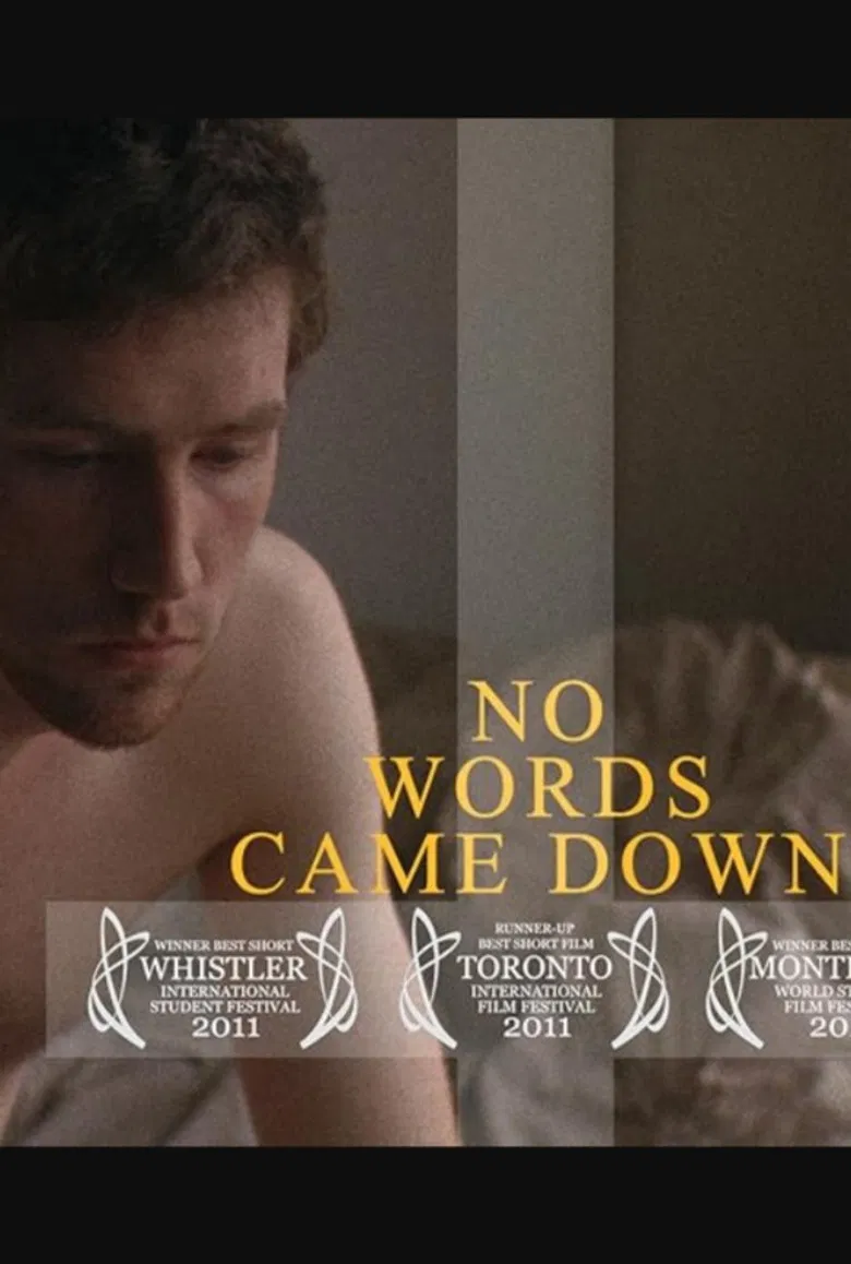No Words Came Down poster background