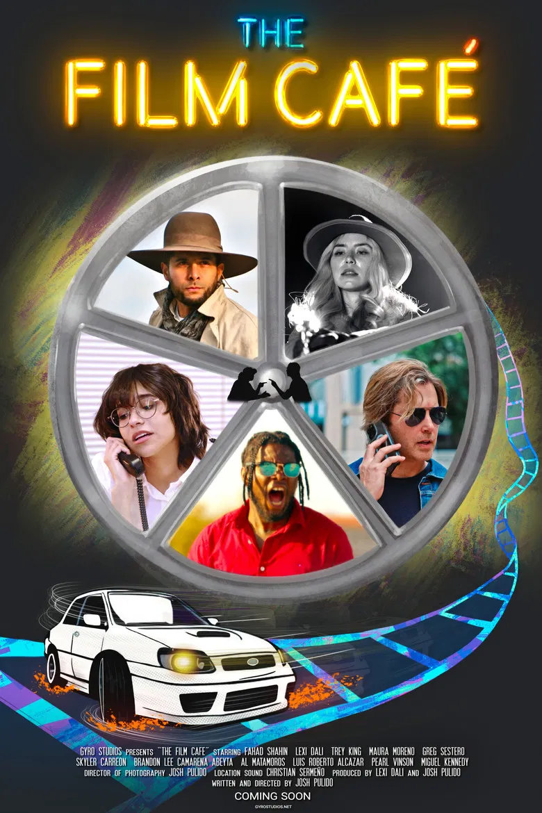 The Film Café poster background