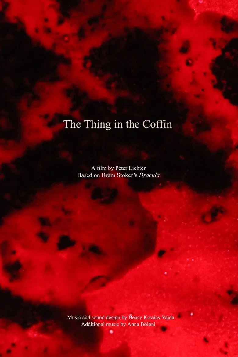 The Thing in the Coffin poster background