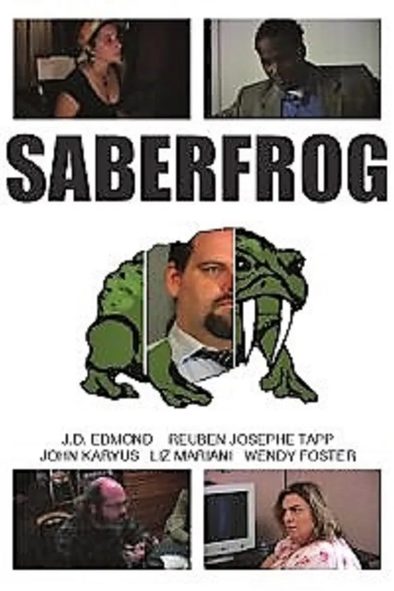 Saberfrog poster background