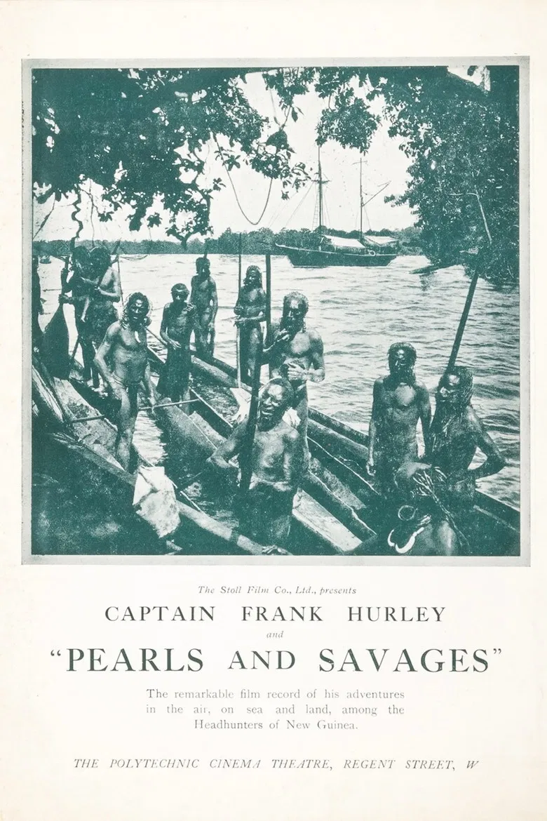 Pearls and Savages poster background