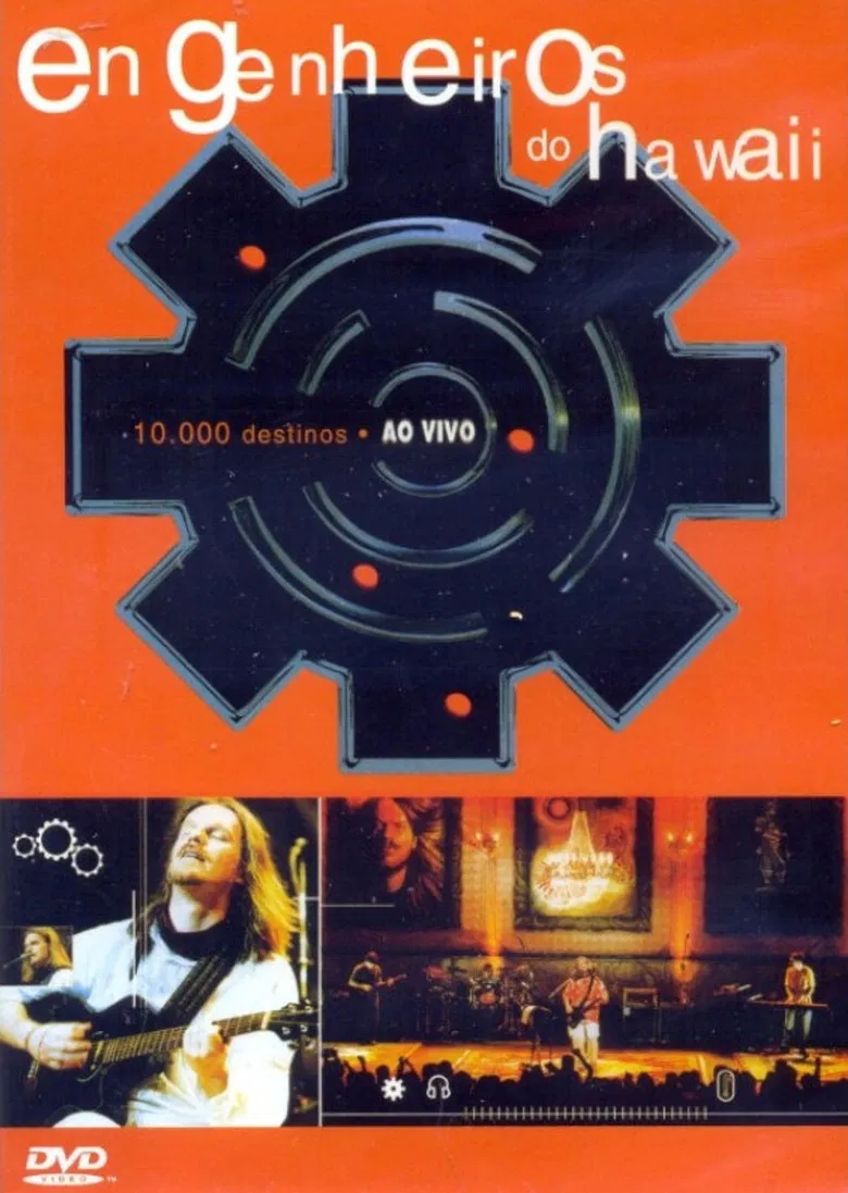 Engenheiros do Hawaii: 10.000 Destinos poster background