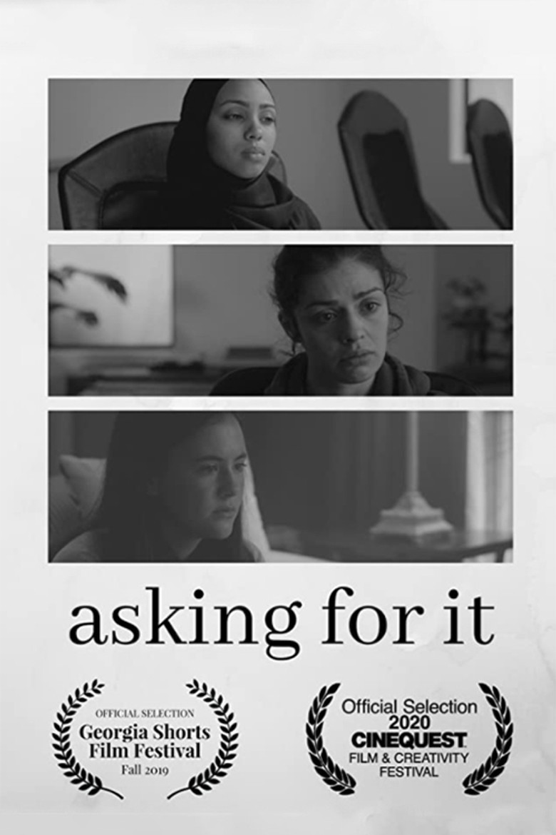 Asking For It poster background