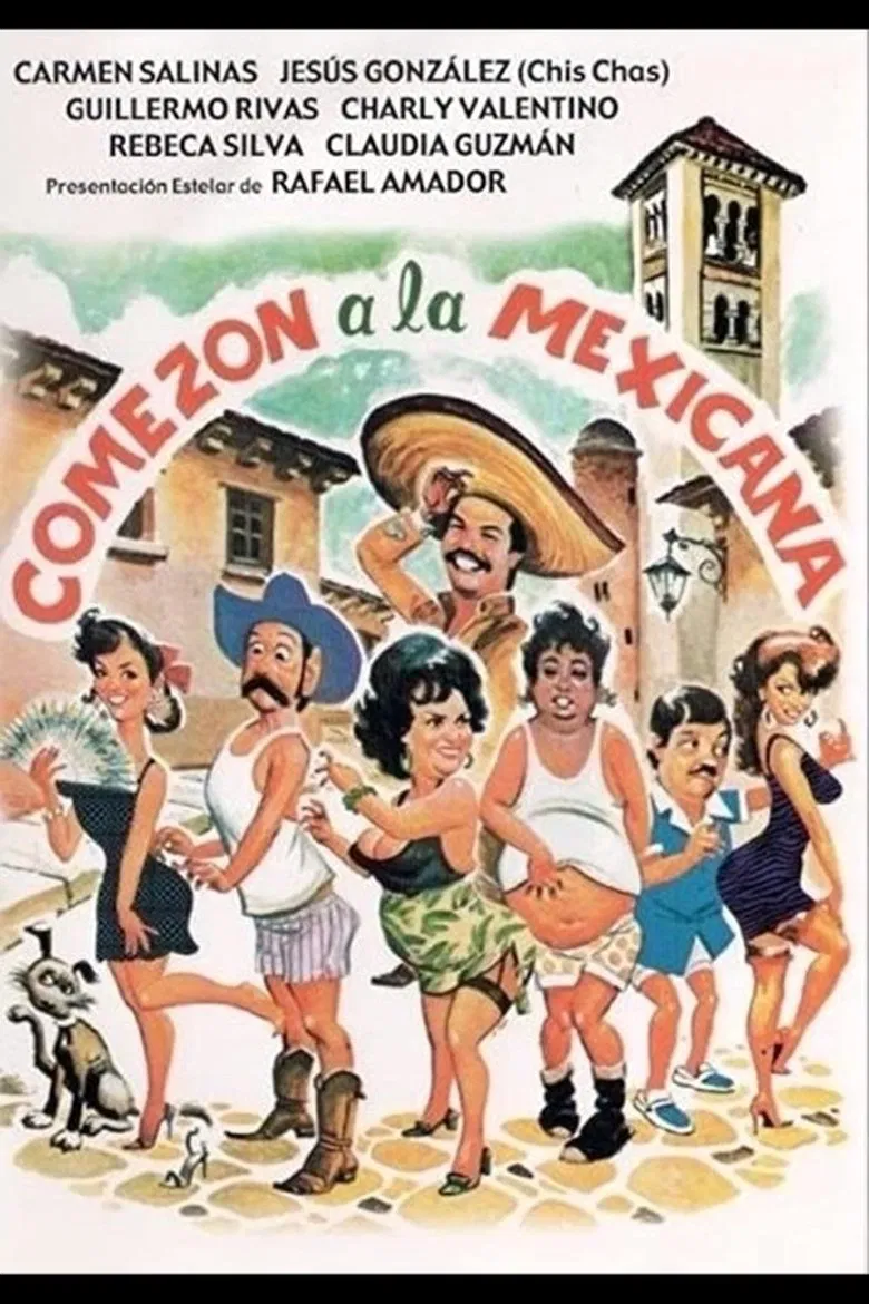 Comezón a la Mexicana poster background