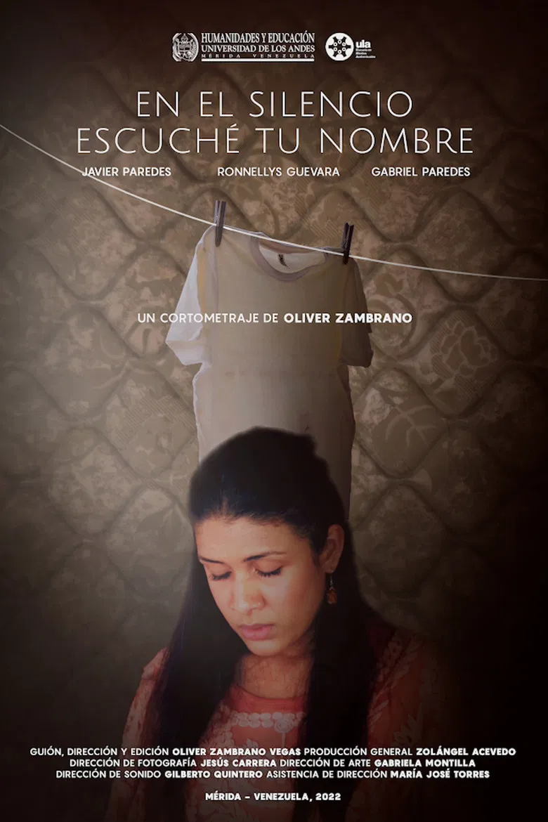 In The Silence I Heard Your Name poster background