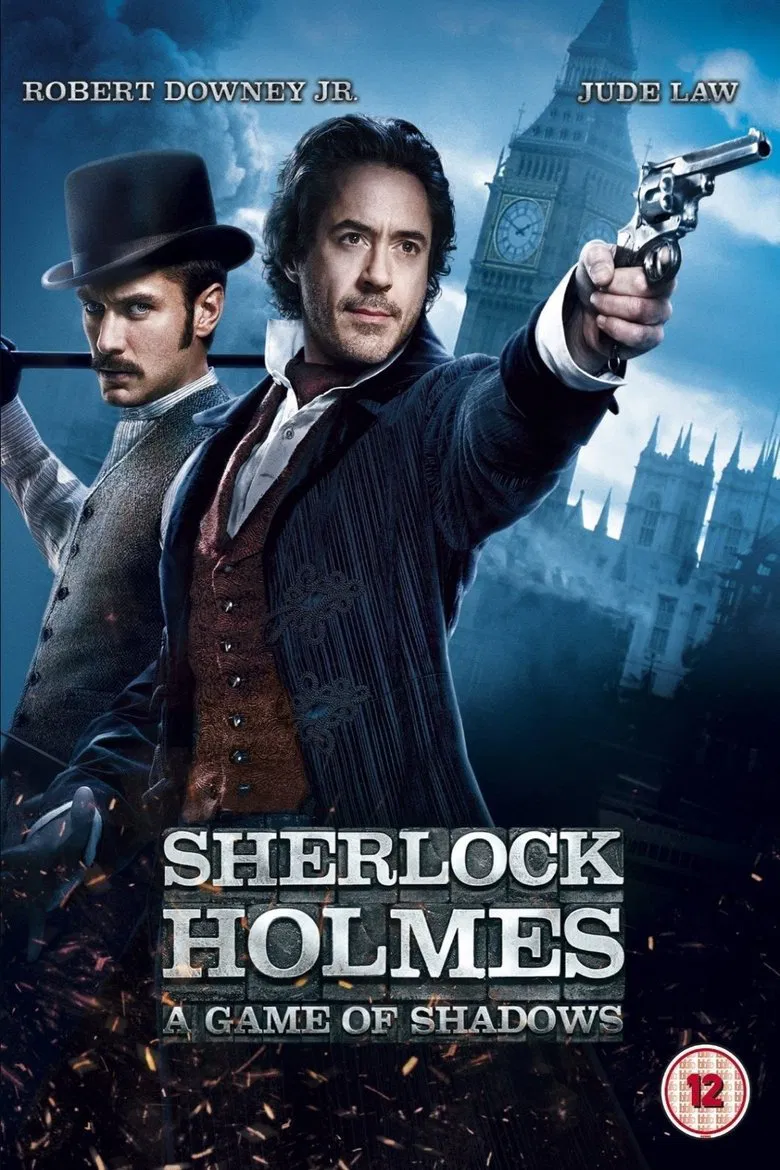 Sherlock Holmes: A Game of Shadows: Moriarty's Master Plan Unleashed poster background