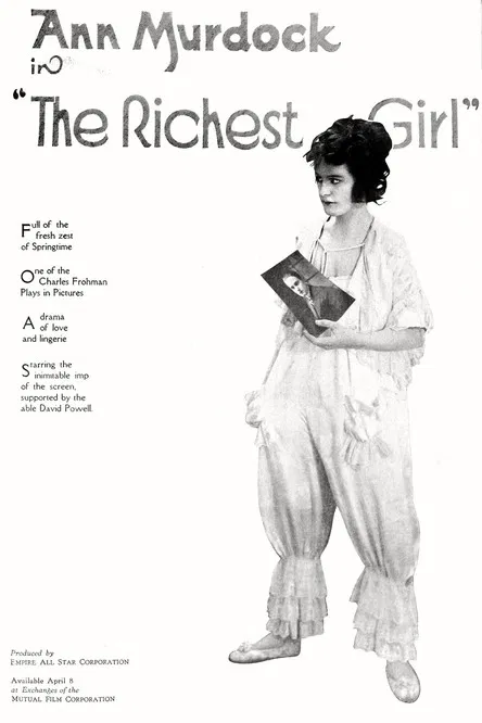 The Richest Girl poster background