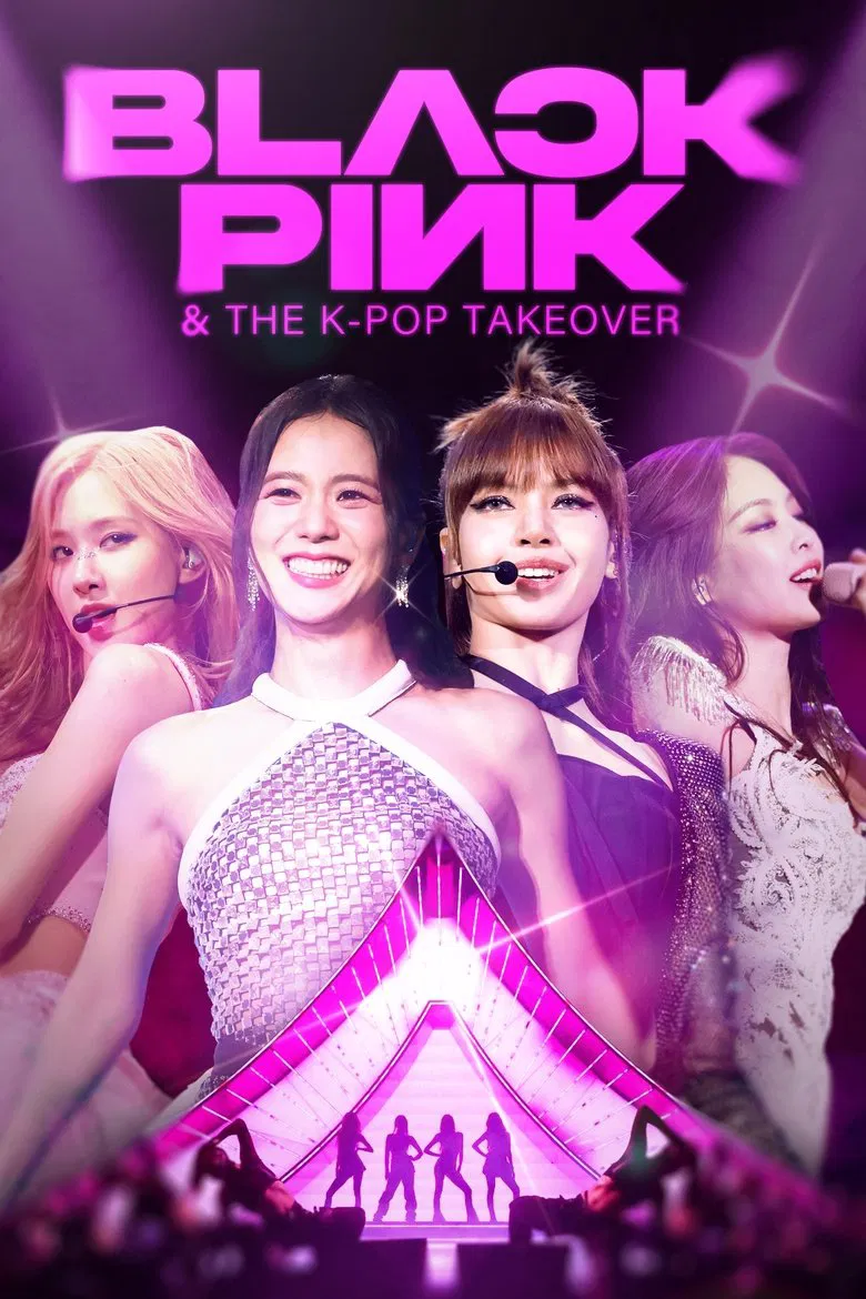 BLACKPINK & The K-Pop Takeover poster background