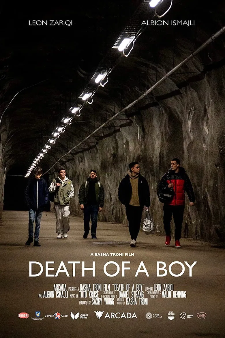 Death of a Boy poster background