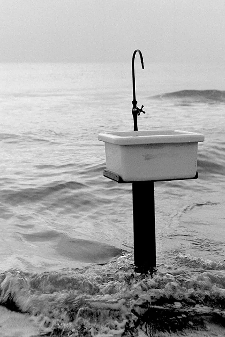 Sink poster background