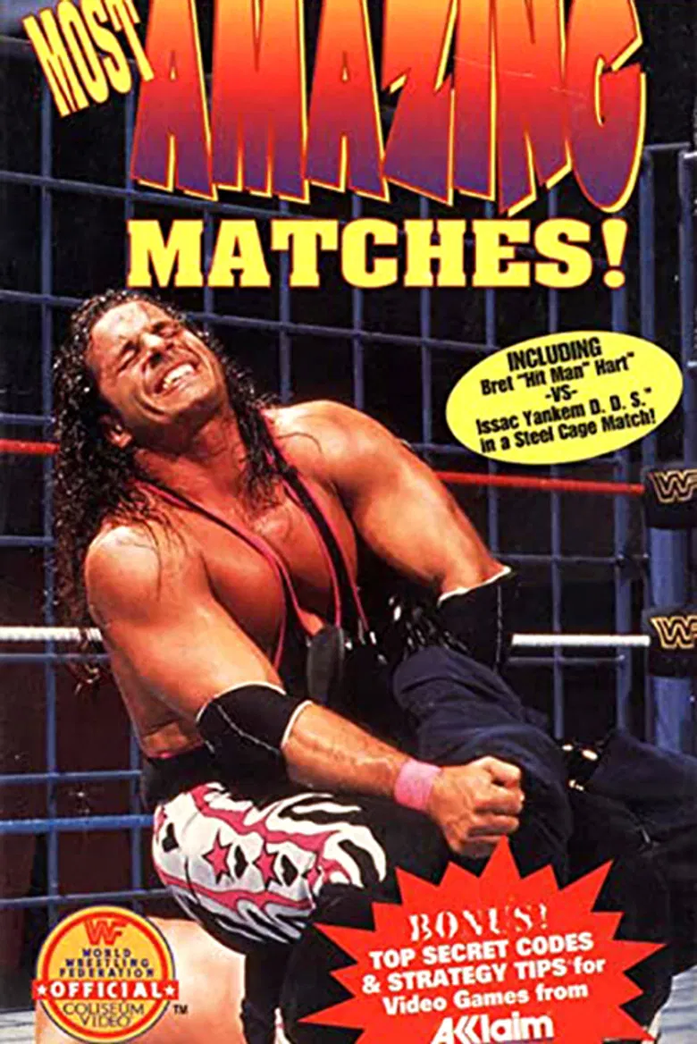 WWE Most Amazing Matches! poster background