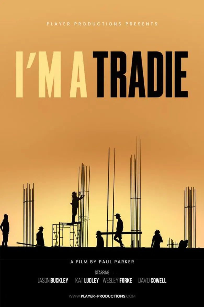I'm A Tradie poster background