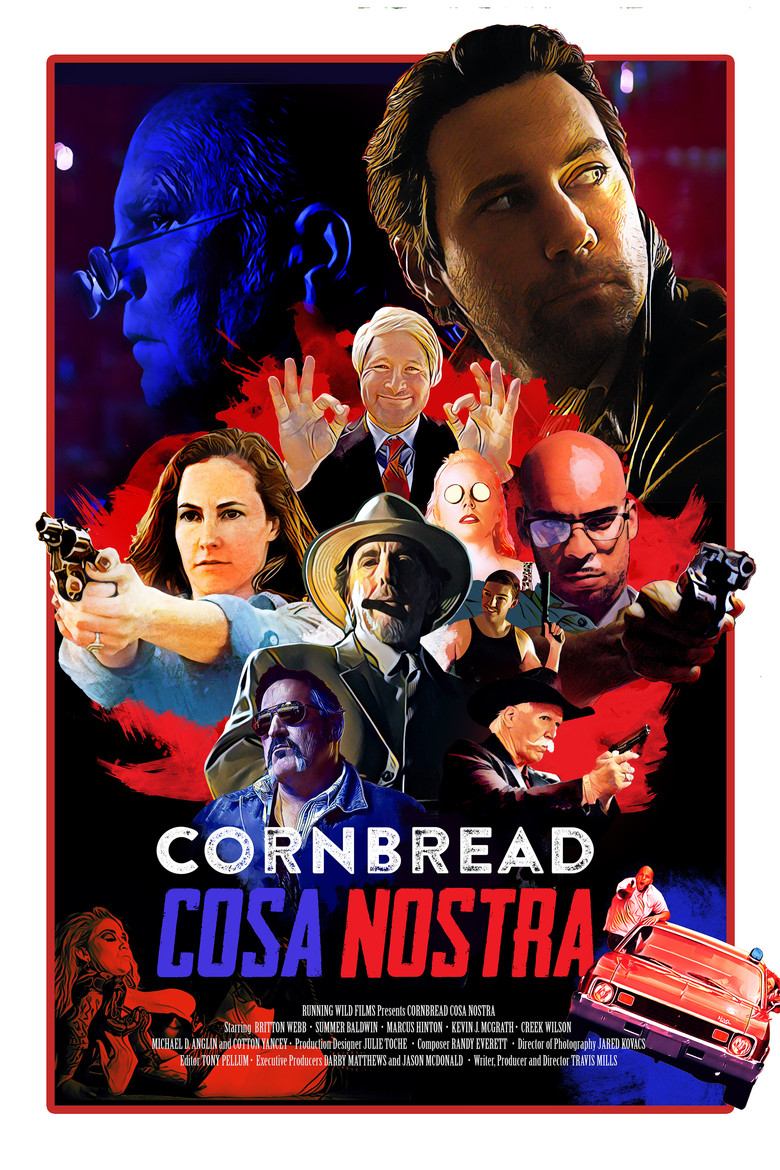 Cornbread Cosa Nostra poster background