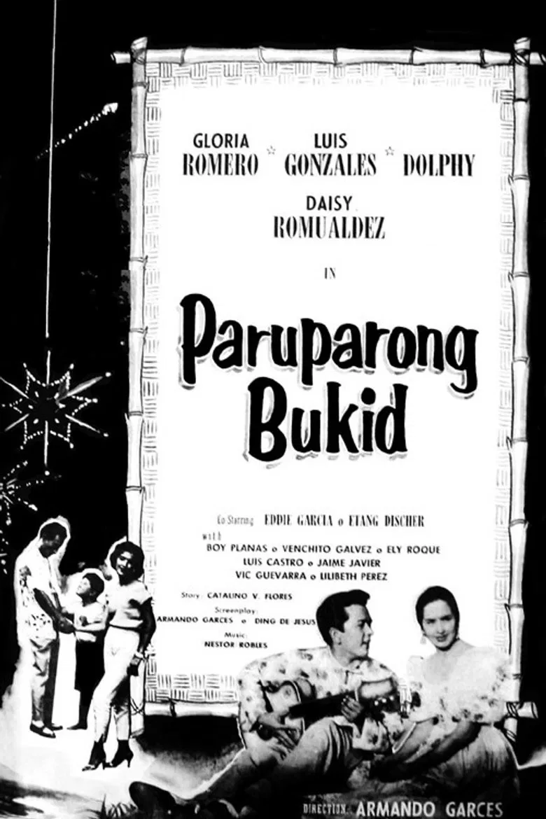 Paruparong Bukid poster background