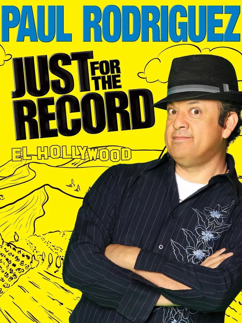 Paul Rodriguez: Just for the Record poster background