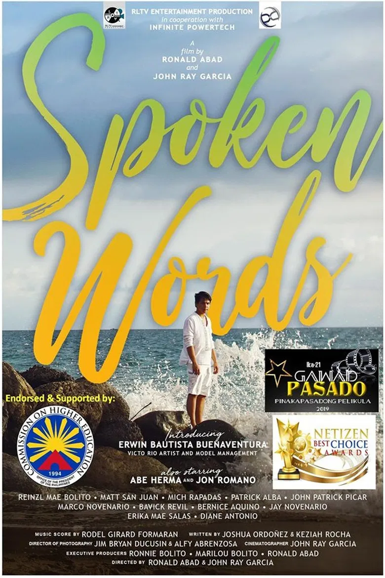 Spoken Words poster background