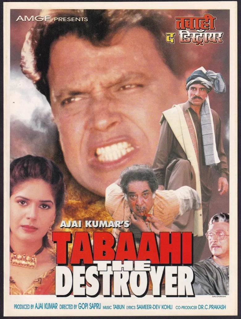 Tabaahi: The Destroyer poster background