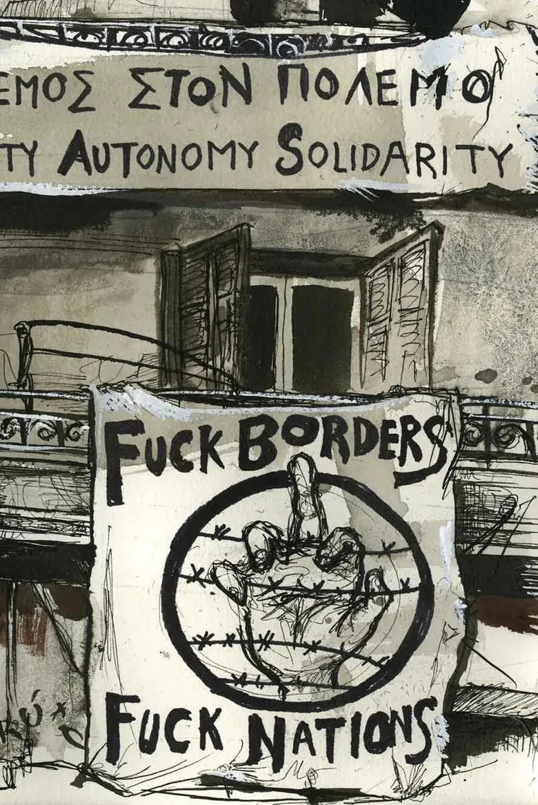 This is Athens poster background