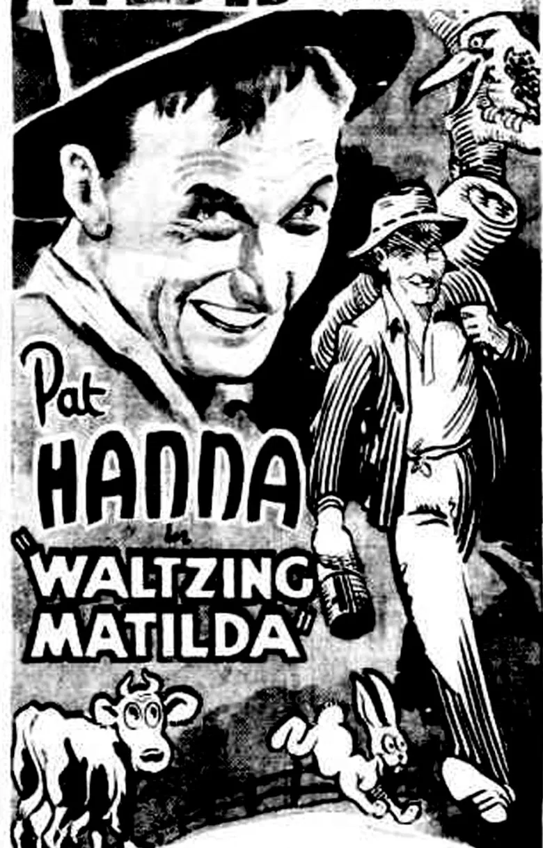 Waltzing Matilda poster background