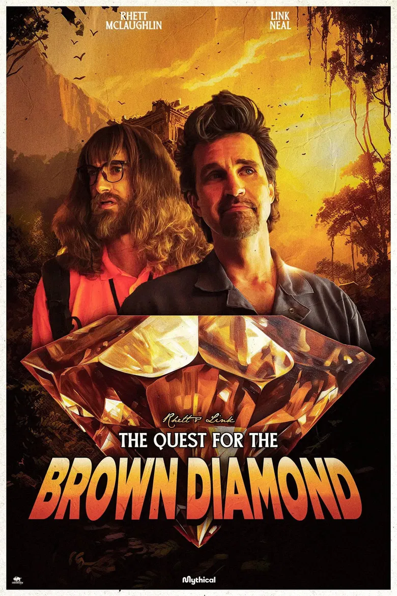 The Quest for The Brown Diamond poster background