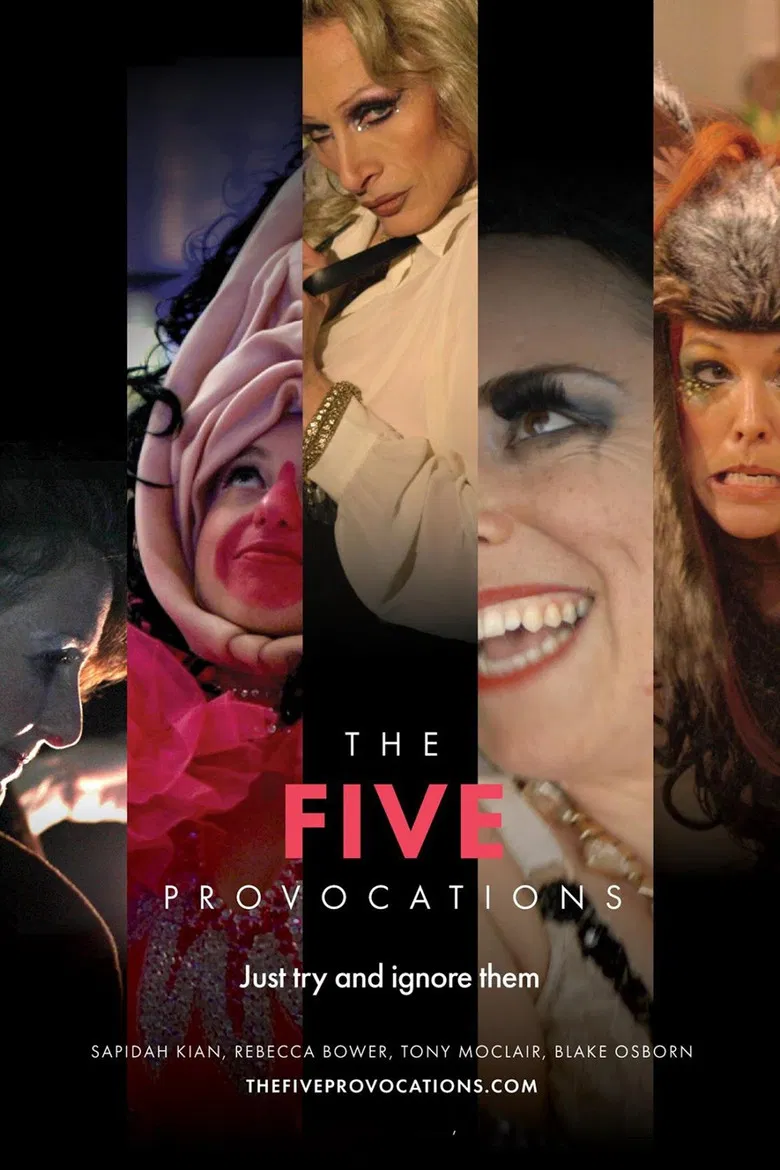 The Five Provocations poster background