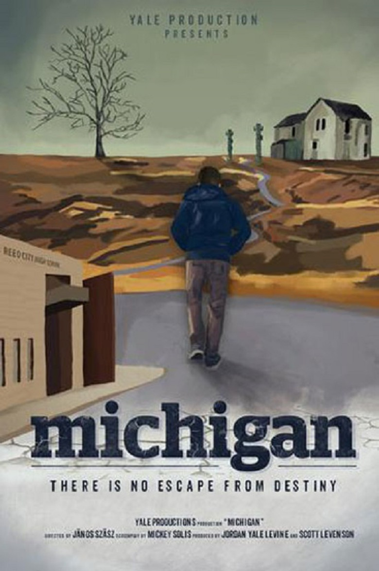 Michigan poster background