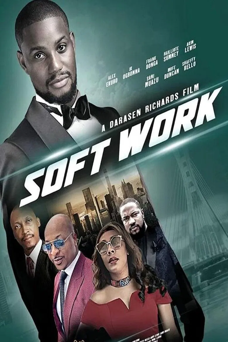 Soft Work poster background