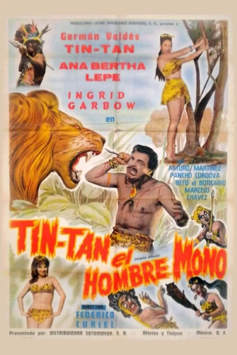Tin-Tán El Hombre Mono poster background
