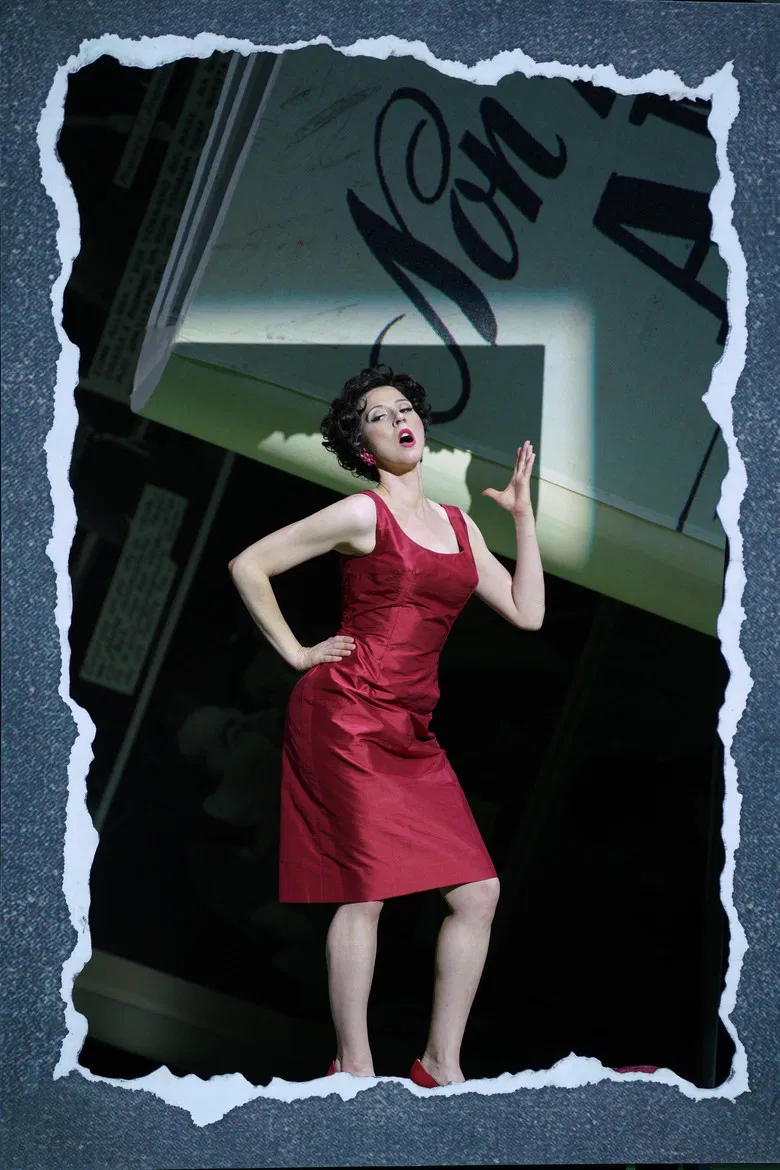 Il turco in Italia - Teatro Real de Madrid poster background