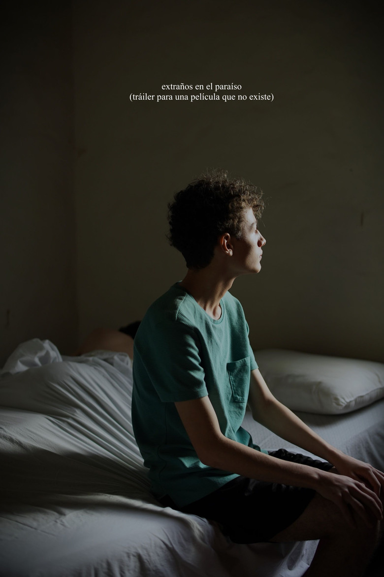 Strangers in paradise (trailer for a film that does not exist) poster background