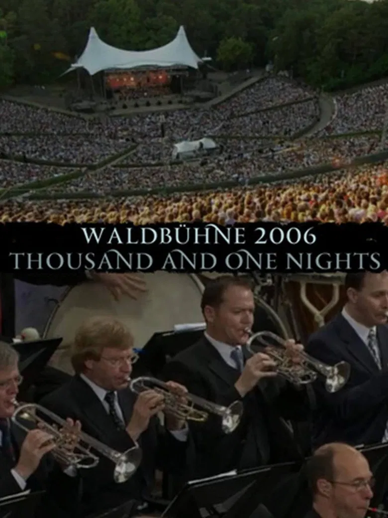 Berlin Philharmonic Orchestra - Waldbuhne 2006 - Thousand and One Nights poster background