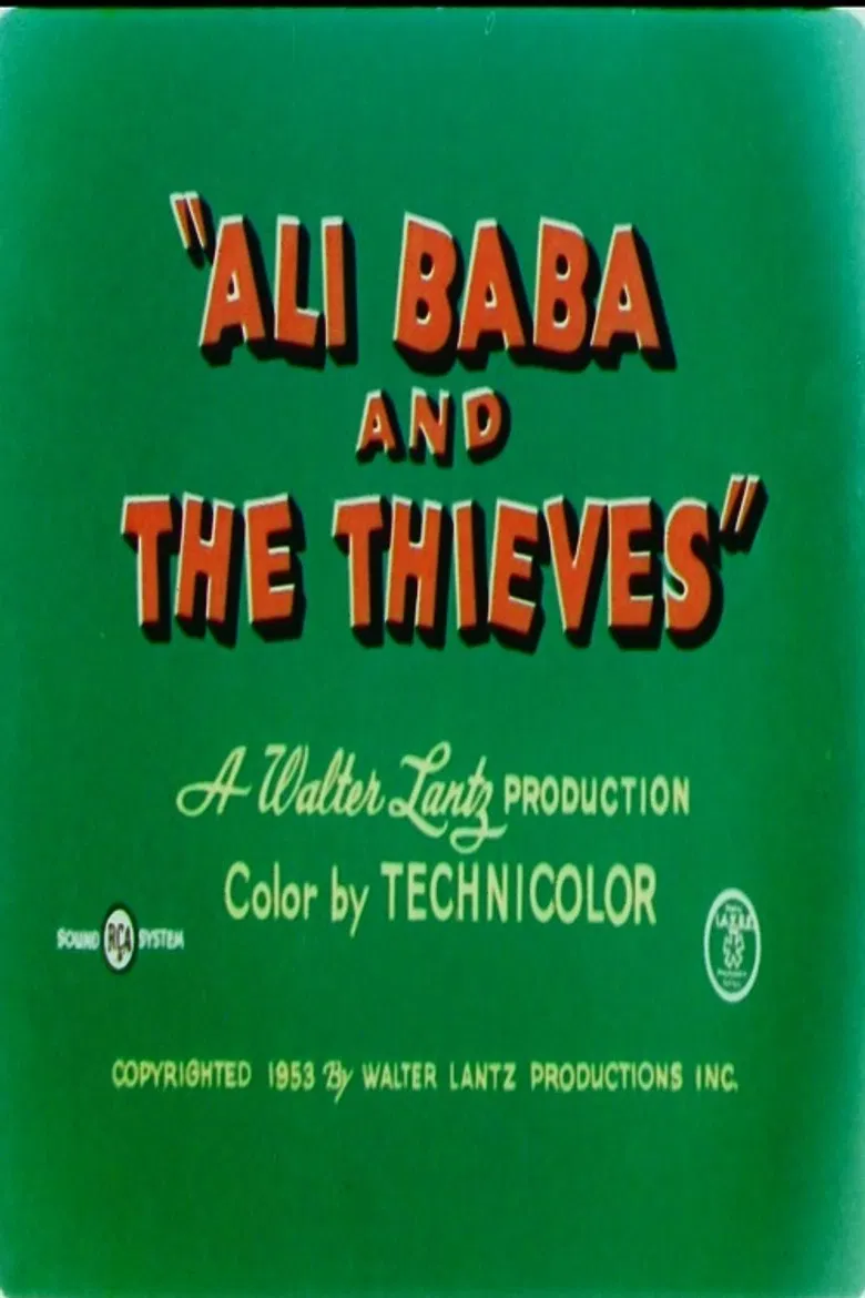 Ali Baba and the Thieves poster background