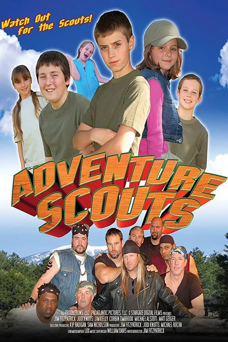 Adventure Scouts poster background