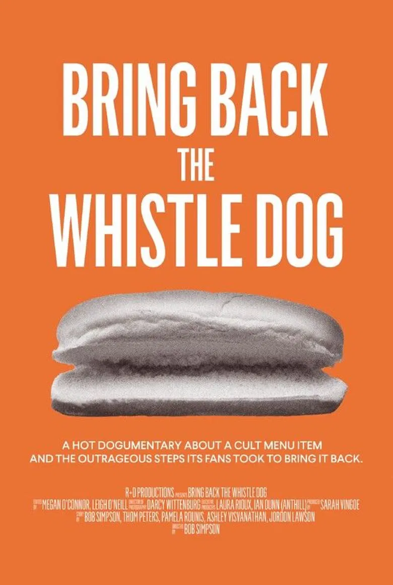 Bring Back the Whistle Dog poster background