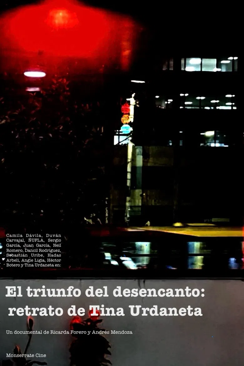 El triunfo del desencanto: retrato de Tina Urdaneta poster background