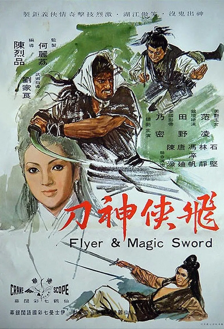 Flyer & Magic Sword poster background