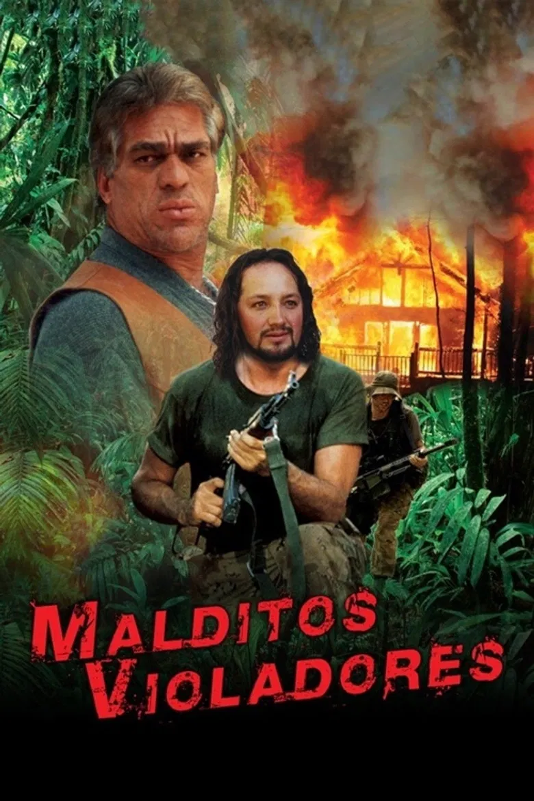 Malditos violadores poster background
