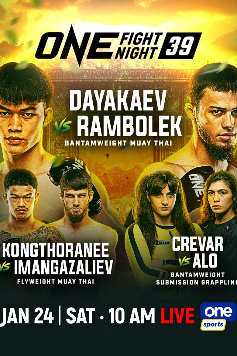 ONE Fight Night 39: Rambolek vs. Dayakaev poster background