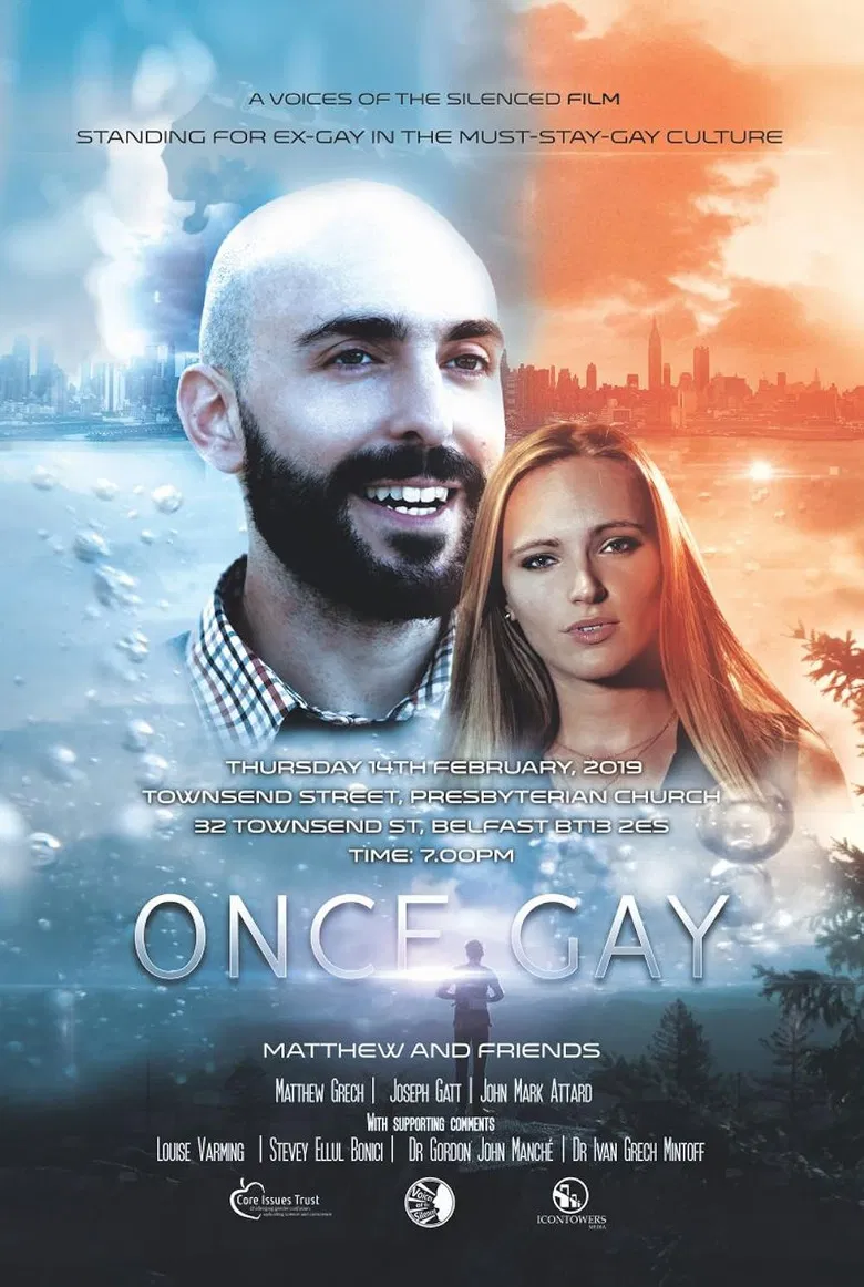 Once Gay: Matthew and Friends poster background