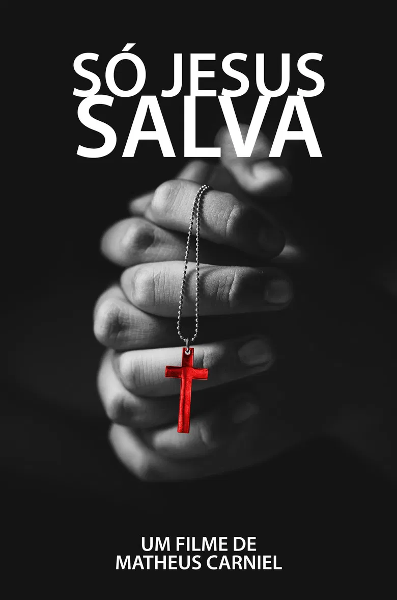 Só Jesus salva poster background