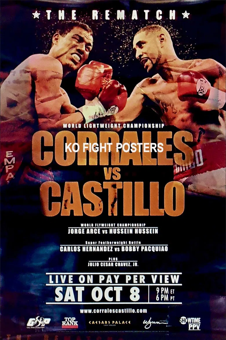 Diego Corrales vs. José Luis Castillo II poster background