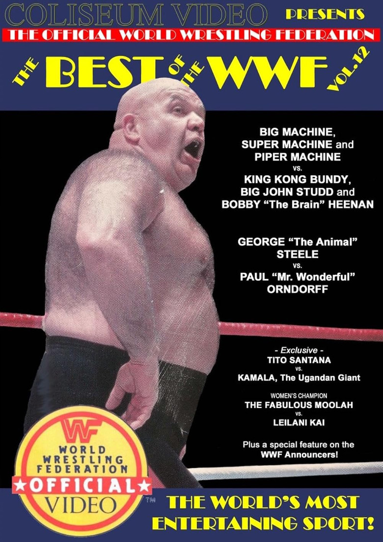 The Best of the WWF: volume 12 poster background