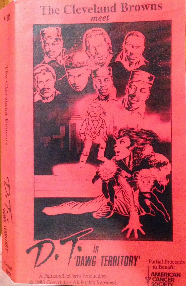 D.T. in Dawg Territory poster background