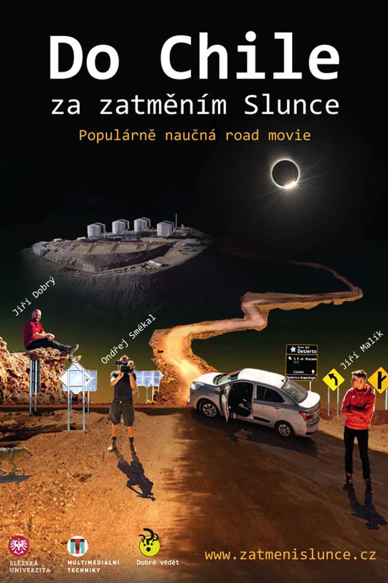 Do Chile za zatměním Slunce poster background