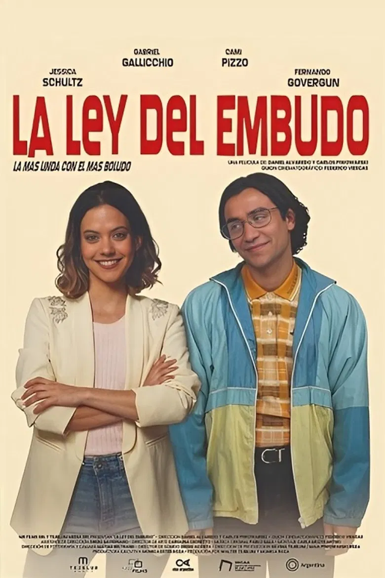 La ley del embudo poster background