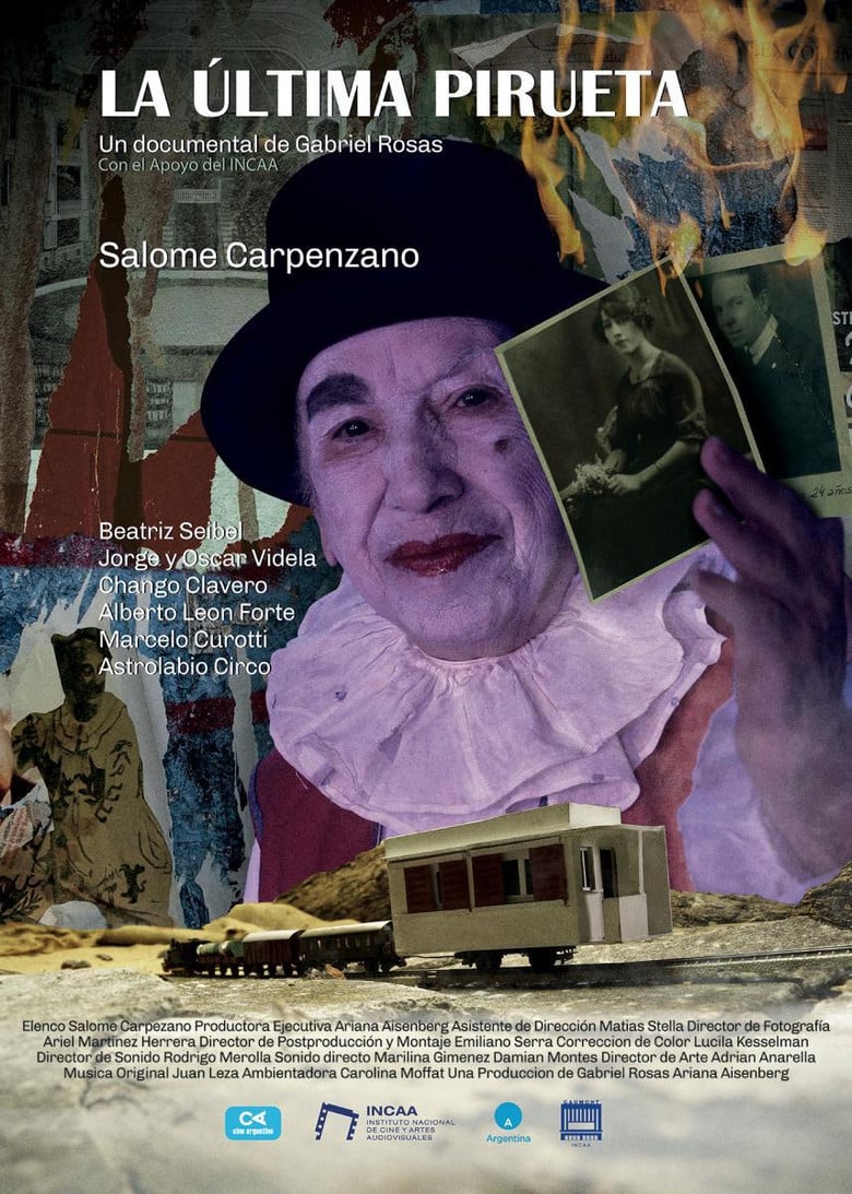 La última pirueta poster background